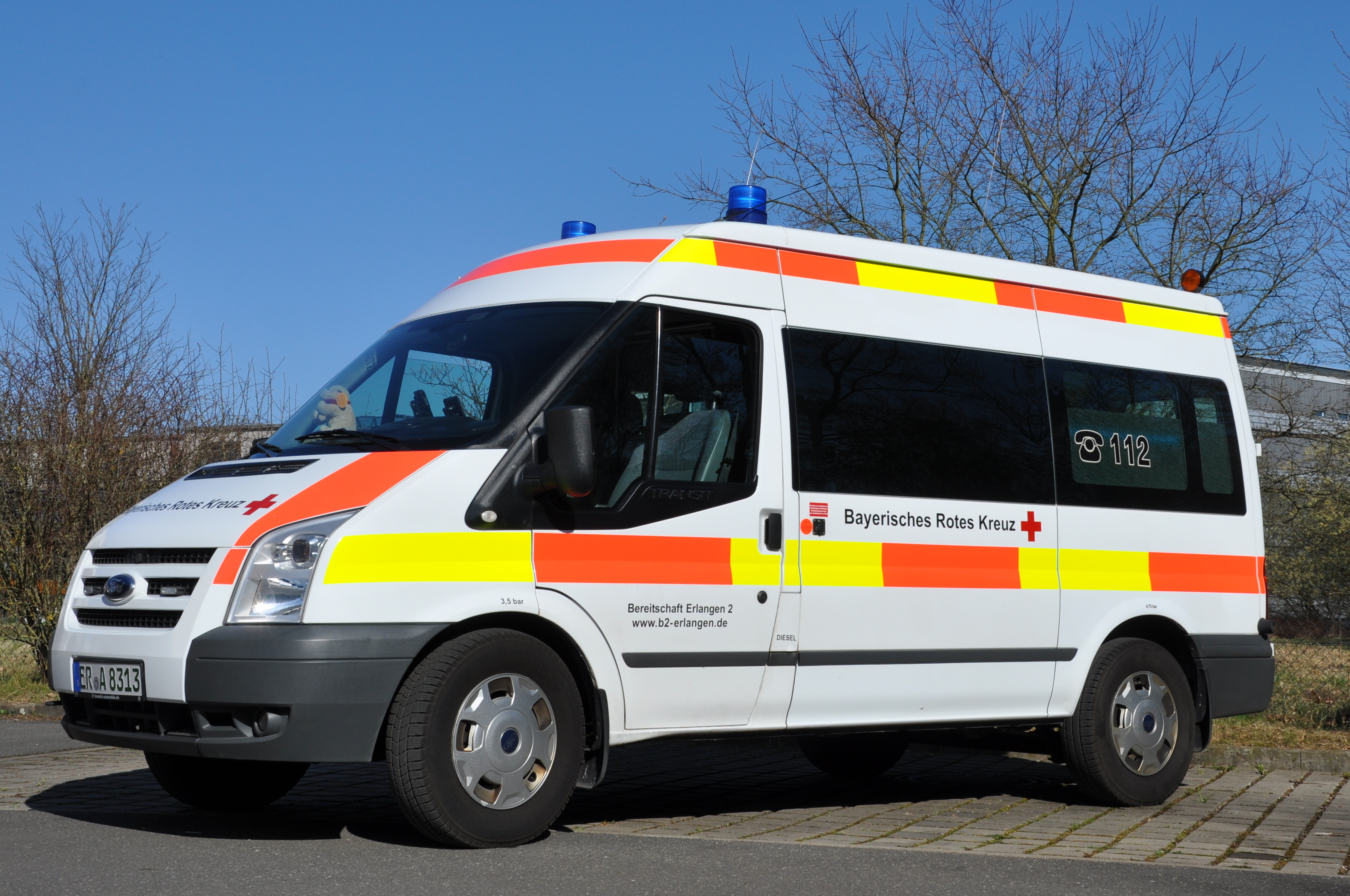 Krankenwagen der Bereitschaft Erlangen 2