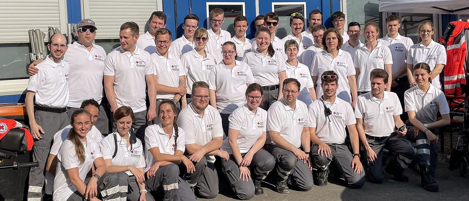 Gruppenbild der BRK Bereitschaft Erlangen 2